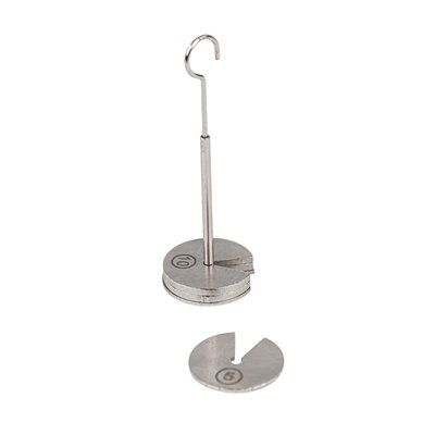 Holder for slotted weights, 5 g,  SE
