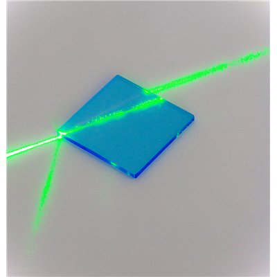 Fluorescent plates, RGBY set, 50 mm x 50 mm