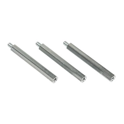 Magnetisation rods, 80 mm, steel, set of 3