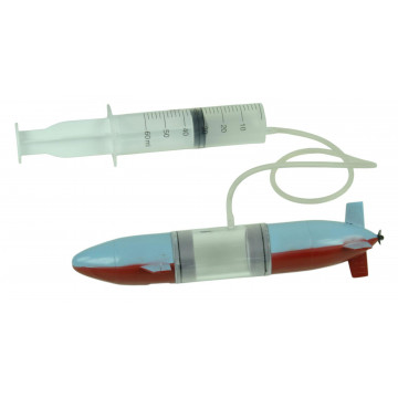 Submarine boat, model