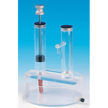 Pressure pump, working model, acrylic 