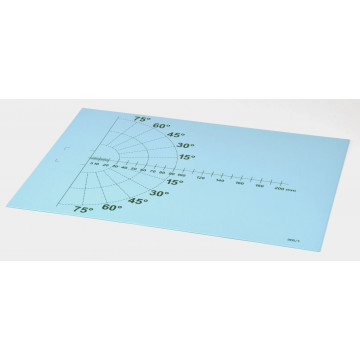 Scale for radioactivity, metal 