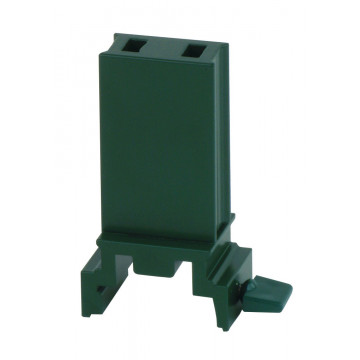 Rail holder, vertical, short 