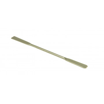 Spatula double, flat, steel, 180x11 mm 