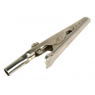 Crocodile clip, plain metal