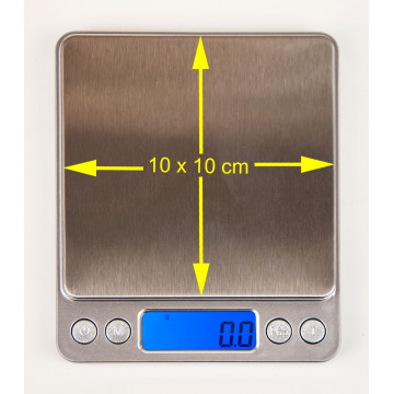 Electronic digital balance 02, 2000 / 0,1 g