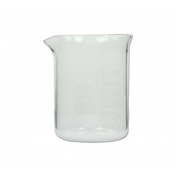 Beaker 400 ml, low form, Boro