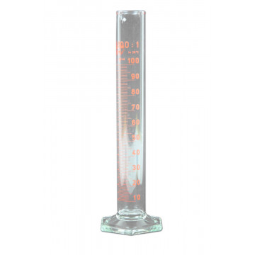 Measuring cylinder 100/1,0 ml, glass 