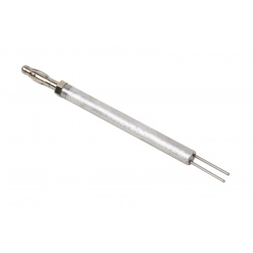 Fork support with plug pin