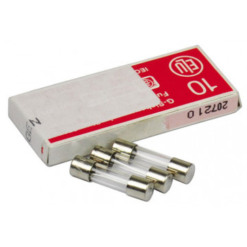 Glass-tube fine-wire fuses F 3.15 A 