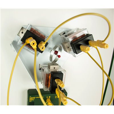 Three-phase current, metal ring, pivoting