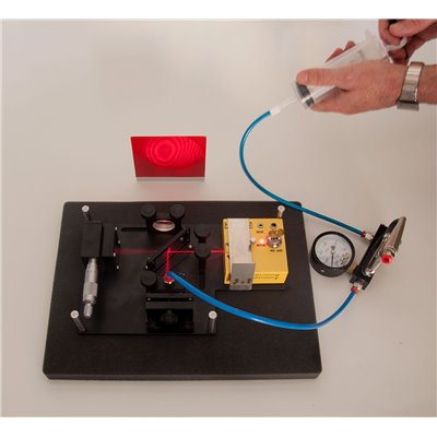 Vacuum cell for interferometer 02