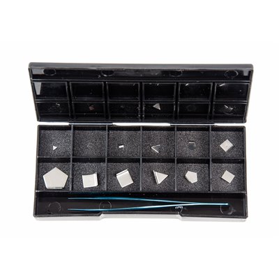 Weight set 1 - 500 mg, 12 parts, in box, with forceps