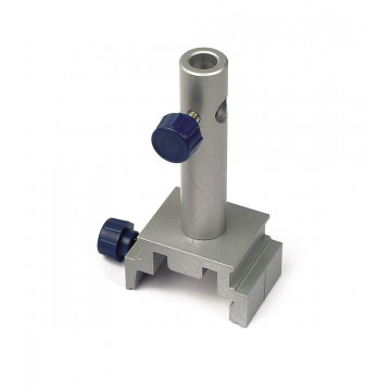 Sliding saddle for optics bench Socket height: 80 mm