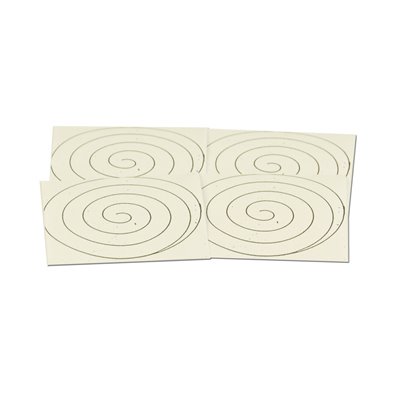 Spirals for heat radiation, set 