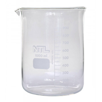 Beaker 1000 ml, low form, Boro