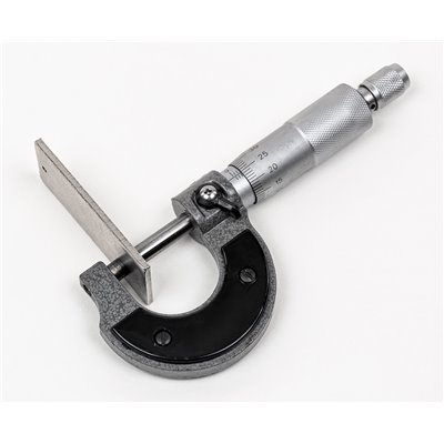 Micrometer screw gauge, 0 - 25 mm 