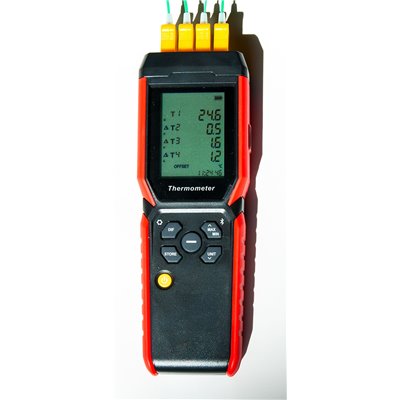 Thermometer digital, with 4 sensors, Bluetooth