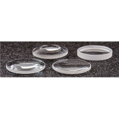 Optical glass lenses, set of 4 Optical glass lenses, set of 4