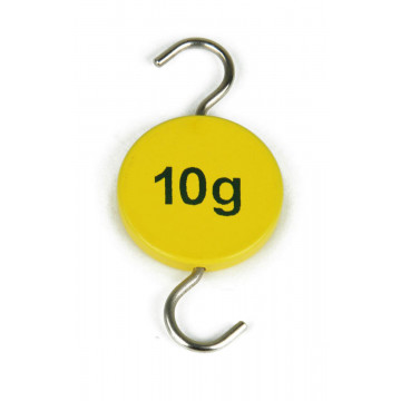 Weight on hook 10 g 