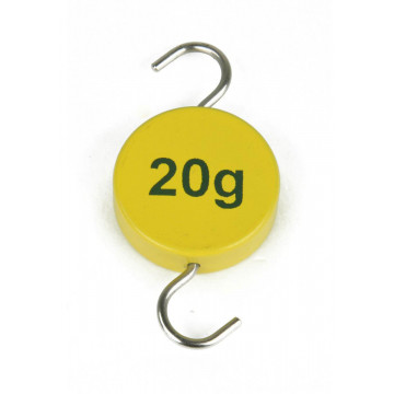 Weight on hook 20 g 