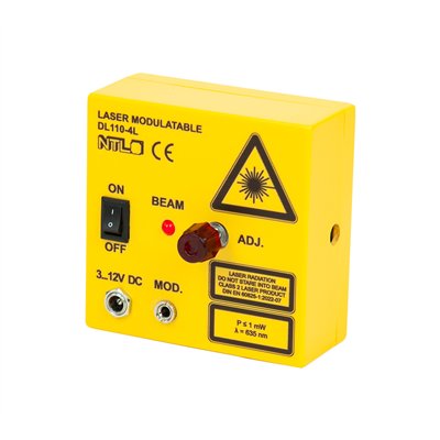 Laser, 635 nm, 1 mW, modulable
