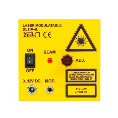 Laser, 635 nm, 1 mW, modulable