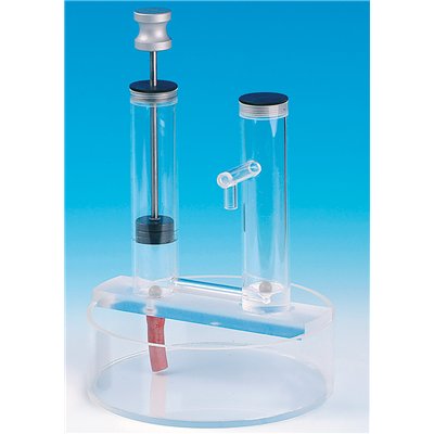 Pressure pump, working model, acrylic 