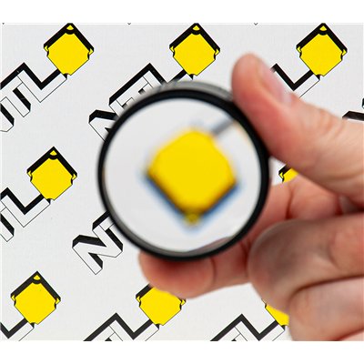 Lensglass, in mount, D 50 mm, FL +100 mm