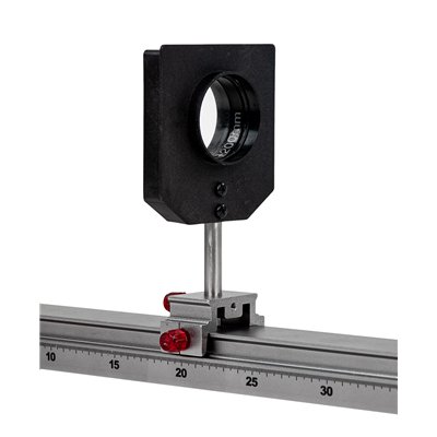 Lensglass, in mount, D 50 mm, FL +200 mm