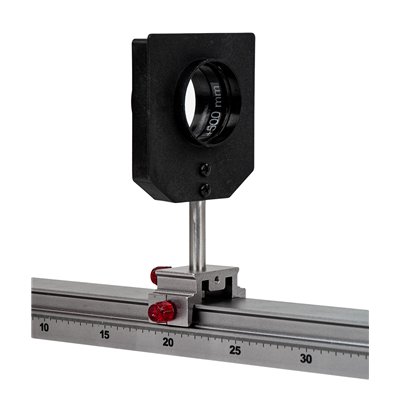 Lensglass, in mount, D 50 mm, FL +500 mm