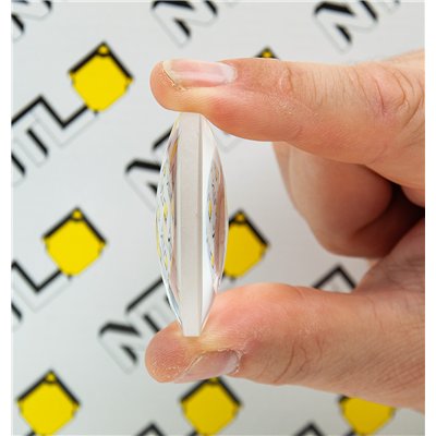 Lens, optical glass (K9), D50 mm, FL  -500 mm